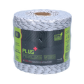 ZoneGuard 3 mm Plus Zaundraht weiß und schwarz 400 m