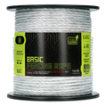 ZoneGuard 6 mm Basic Zaunseil weiß 200 m