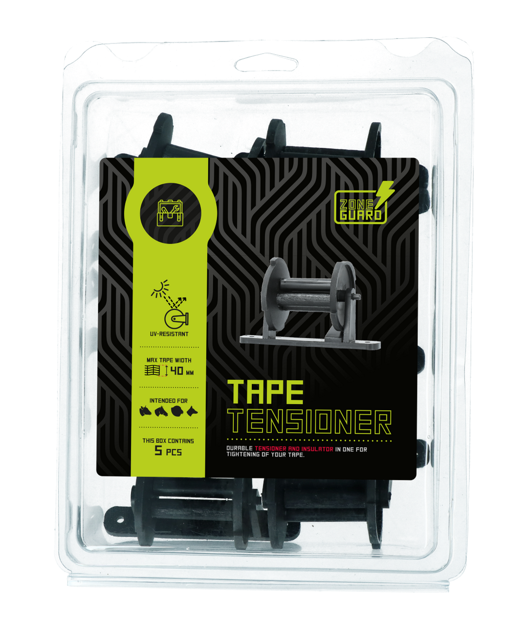 ZoneGuard Breitbandspanner und isolator 40 mm