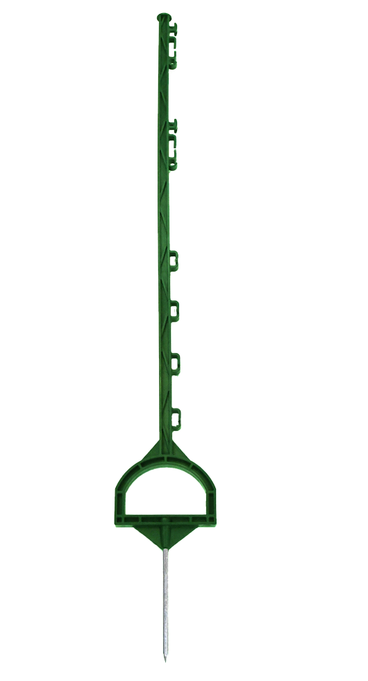 ZoneGuard Kunststoffpfahl Steigbügel 115 cm Grün