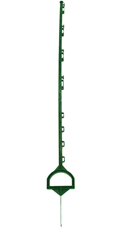 ZoneGuard Kunststoffpfahl Steigbügel 155 cm Grün