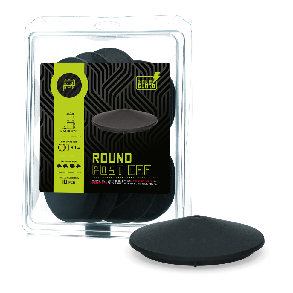 ZoneGuard Pfostenkappe Ø 80 mm